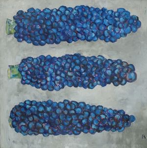 Three Blue Corn